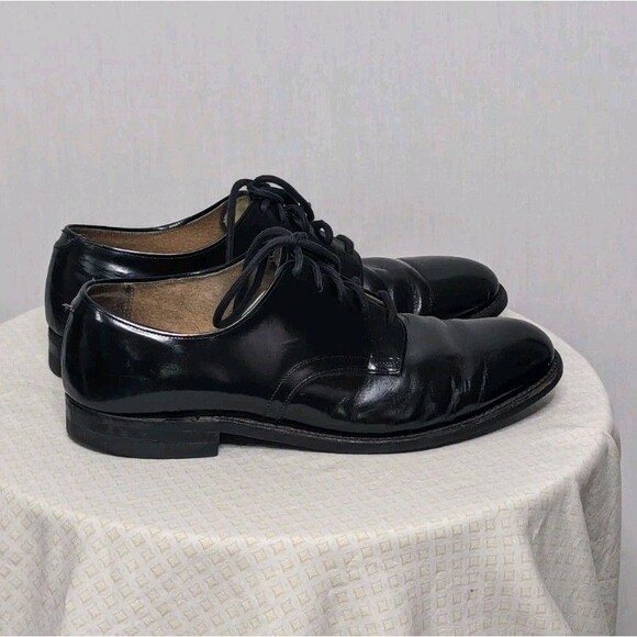 Biltrite Dress Shoes 12 B ? Oxford Lace Up Black Leather Men\'s Career Office main image 6